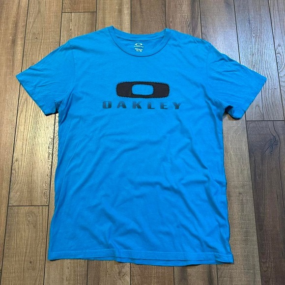 2000s Oakley blue‎ tee size XL - Picture 1 of 5